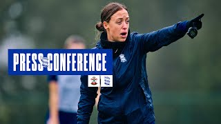 Press Conference  Amy Merricks  Southampton v Birmingham City Women [upl. by Karp]