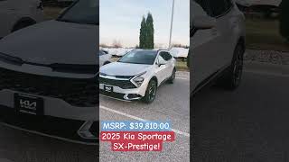 2025 Kia Sportage SXPrestige AWD  Wolf Gray [upl. by Nomla23]