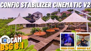 Bisa cinematic 05 ‼️ Gcam Bsg 81 Config Stabilizer Cinematic v2 Video Stabil Kaya iPhone 15 Promax [upl. by Arahahs]