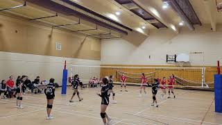 27 Jan 2024 match 3 set 2 vs Volitives 1 Repentigny [upl. by Htenek719]