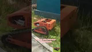 factory direct sales low wholesale price China slope wireless radio control robot lawn mower [upl. by Nicks663]