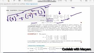 62  Orthogonal set  orthogonal projection in linear algebra [upl. by Pooley43]