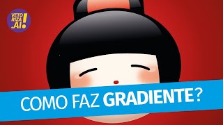 Como CRIAR GRADIENTE no Illustrator [upl. by Dine931]