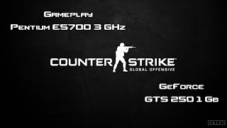 CS GO  Ultra Graphics  Pentium E5700  GeForce GTS 250 [upl. by Rheba]