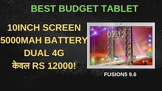 Fusion5 4g calling Tablet PC Unboxing Review Long Term Review  Fusion 5 96 Hindi [upl. by Trueman]