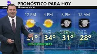 El clima en Monterrey hoy 30 de julio de 2024 Gamavisión Noticias [upl. by Amles308]