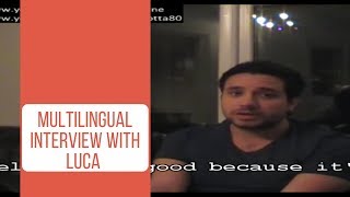 Polyglot Interview With Richard Simcott in 9 Languages [upl. by Yllop516]