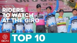 Top 10 Giro Riders To Look Out For [upl. by Gilmour]