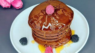 How to make chocolate Pancake in 5 minutes dorayaki recipe [upl. by Lisabet]