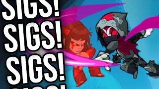 Can You Win in Brawlhalla With ONLY Signatures [upl. by Lizabeth]