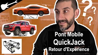 A VOIR ABSOLUMENT avant dAcheter un Pont élévateur QuickJack de BendPak ✅ [upl. by Iru685]