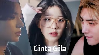 KPOP Collab FMV Dewa 19Cinta Gila [upl. by Jarl]