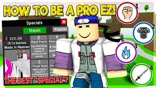 NOOB TO PRO HOW TO BE PRO EASY THE STRONGEST SPECIAL IN ANIME FIGHTING SIMULATOR ROBLOX [upl. by Kalin]