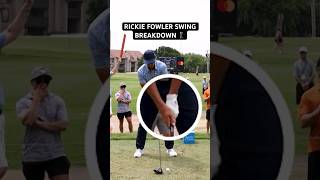 Rickie Fowler’s golf swing 🔥🔥🔥 [upl. by Kylen]