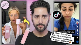 The Worst Of Beauty Tiktok  Glow Recipe quotDRAMAquot  Worrying New Tiktok Trend amp Clean BS [upl. by Fax]