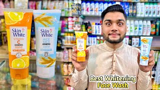 Skin White Vitamin C Face Wash And Skin White Rice Milk Face Wsah Review  Whitening Face Wash [upl. by Akisey]