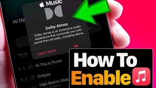 How to Enable Spatial Audio with Dolby Atmos on Apple Music  [upl. by Ivel878]