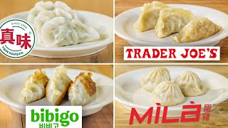 Pro Chefs Blind Taste Test Every Box of Frozen Dumplings  The Taste Panel  Epicurious [upl. by Bond]