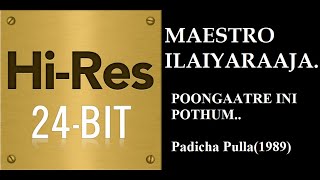 Poongatre Ini Pothum24Bit Hires I I Padicha Pulla1989 I I Ilaiyaraaja [upl. by Attenauqa]