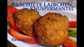 Fleisch Laibchen im knusprigen Cornflakesmantel [upl. by Koffman]