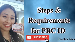 Steps amp Requirements for PRC ID [upl. by Asiole]