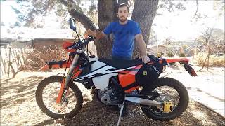 Lowering a 20172018 KTM 250 EXC F 3 inches [upl. by Gonzalo]