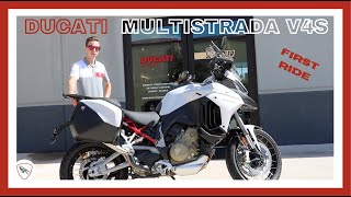 2023 DUCATI MULTISTRADA V4S FIRST RIDE amp REVIEW [upl. by Rehpitsirhc]