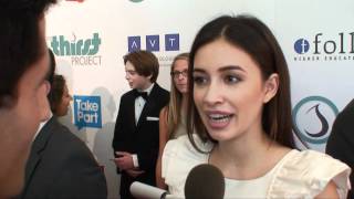 Christian Serratos Twilight Interviewed By Ken Spector [upl. by Normak]