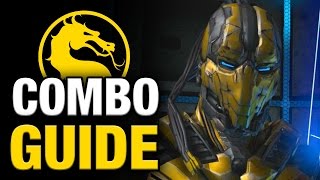 CYRAX COMBO GUIDE Triborg  Easy to Advanced  Mortal Kombat X HD 60fps [upl. by Demmy]