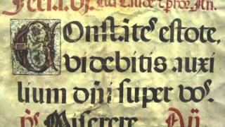 Music in the Middle Ages Two Antiphonal Leaves [upl. by Blau]