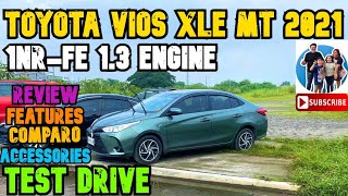 TOYOTA VIOS XLE MT 13 2021  INTERIOR FEATURES  COMPARO  REVIEW  TEST DRIVE [upl. by Hermosa]