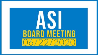 CSUB ASI Board Meeting 06222020 [upl. by Annaeg477]