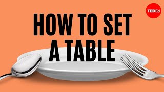 How to set the table  Anna Post [upl. by Ueih]