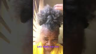 Simple Wash amp GO day naturalhair africanamerican relocateafrica afrohair [upl. by Bluma]