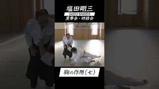 塩田剛三 黒帯会・研修会「胸の作用」（七） vol7 AIKIDO GOZO SHIODA 達人の教え 達人の技 shorts [upl. by Ttennej411]