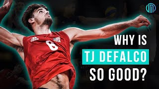 Why Is TJ DeFalco So Good  Volleyball Coach Analysis [upl. by Aney]