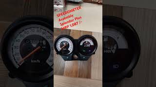 😈 SPEEDOMETER 😈 Assembly 😈 Splendor 😈 Plus 😈 MRP 😈 1087   MAS 😈😈😈 [upl. by Carmita37]