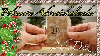 Pokemon Adventskalender 2016 20 Tür DeutschGerman [upl. by Ydwor543]