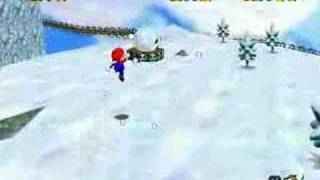 Super Mario 64 Walkthrough Snowmans Lost His Head [upl. by Koloski441]