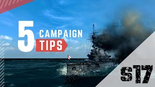 Ultimate Admiral Dreadnoughts  5 Campaign Tips [upl. by Yebba]