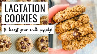 Lactation Cookies to boost your milk supply [upl. by Airamana]