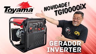 TOYAMA TG10000iX  GERADOR GASOLINA DE 9 KVA  AUTOMATIZAMOS TAMBEM [upl. by Atiz]