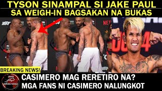 BREAKING NEWS MIKE TYSON SINAMP4L Si Jake Paul Ng MalutongBAGSAKAN NA BUKAS CASIMERO MAGRERETIRO [upl. by Primrose304]