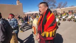 CLOUD DANCE 2024 OHKAY OWINGEH PUEBLO  DANCERS HONORING THE NEW LEADERSHIP AND PUEBLO GOVERNANCE [upl. by Munroe]