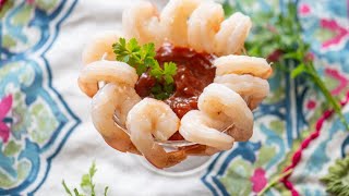 Shrimp Cocktail Recipe The Perfect Appetizer [upl. by Aig]