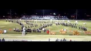 Stockdale High School Marching Band amp Color Guard Field Show 11152014 [upl. by Doble]