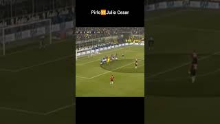 Pirlo vs Julio Cesar pirlo [upl. by Oiuqise]