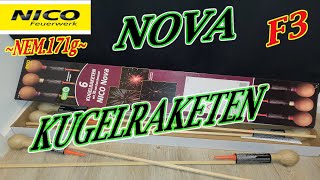 💥💥Nico NovaRaketenF3 Kugelkopfraketen171gNEM🔥🔥 [upl. by River]