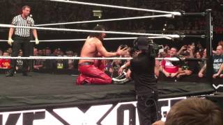 NXT Takeover Dallas My View Shinsuke Nakamura Winning amp Sami Zayn Farewell [upl. by Parrisch]