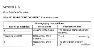 Cambridge 18 Listening test 3  with answers 2024 [upl. by Aehr955]